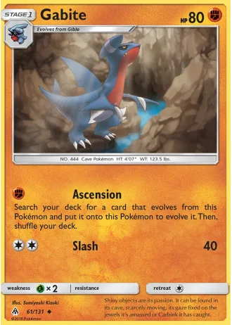 Gabite #61/131 — Forbidden Light