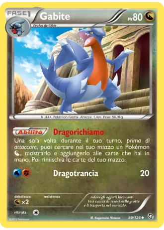 Gabite #89/124 — Stirpe dei Draghi