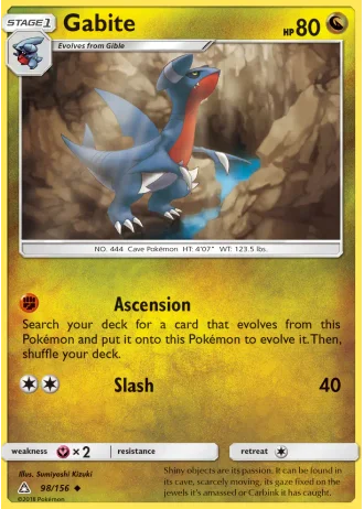 Gabite #98/156 — Ultra Prism