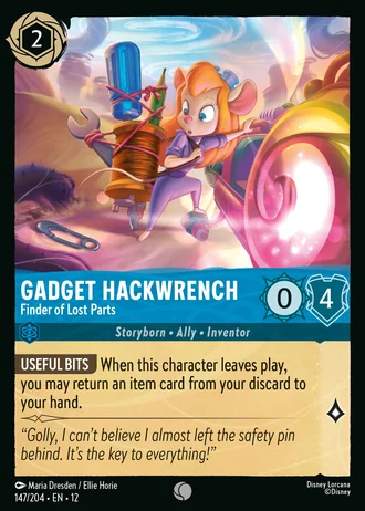 Gadget Hackwrench - Finder of Lost Parts #147/257 — Wilds Unknown