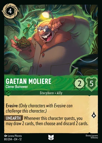 Gaetan Moliere - Clever Burrower #80/257 — Wilds Unknown