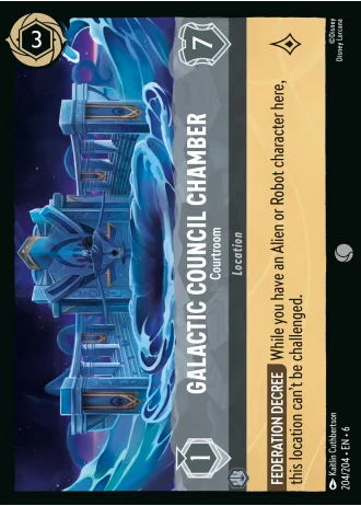 Galactic Council Chamber - Courtroom #204/204 — Azurite Sea