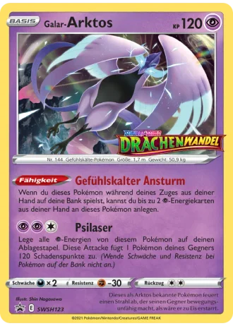 Galar-Arktos SWSH123 — Schwert & Schild Promos