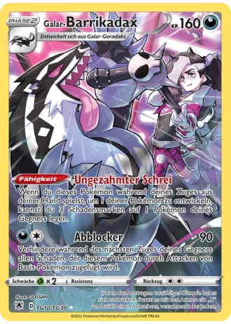 Galar-Barrikadax TG10/30 — Trainergalerie (Astralglanz)