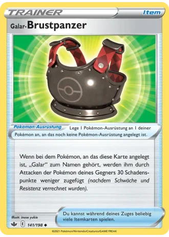 Galar-Brustpanzer #141/198 — Schaurige Herrschaft