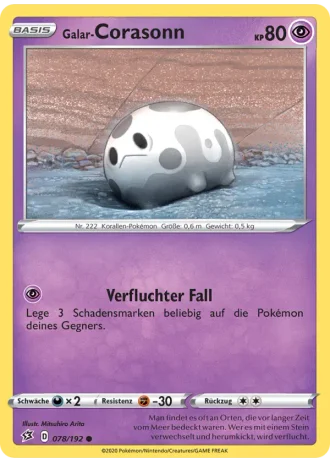 Galar-Corasonn #78/192 — Clash der Rebellen