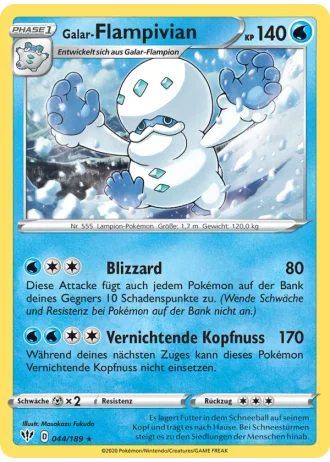 Galar-Flampivian #44/189 — Flammende Finsternis