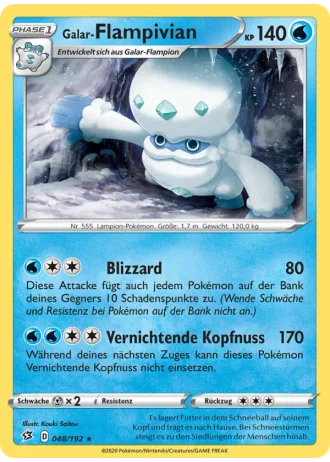 Galar-Flampivian #48/192 — Clash der Rebellen