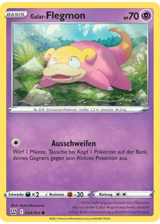 Galar-Flegmon #54/163 — Kampfstile