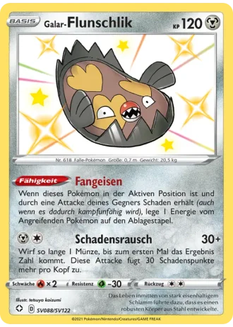 Galar-Flunschlik SV088/122 — Schillernde Schatzkammer (Glänzendes Schicksal)