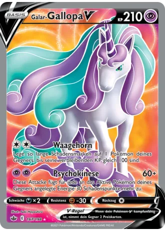 Galar-Gallopa V #167/198 — Schaurige Herrschaft