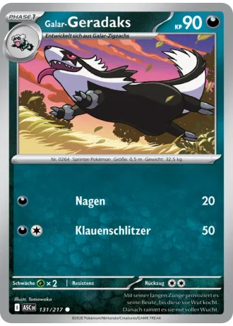 Galar-Geradaks #131/217 — Erhabene Helden