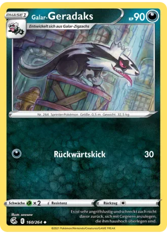Galar-Geradaks #160/264 — Fusionsangriff