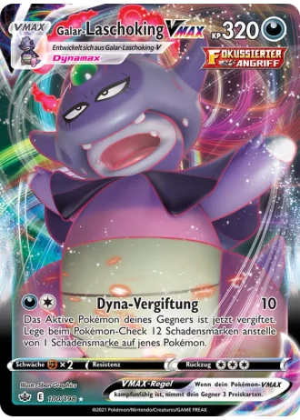Galar-Laschoking VMAX #100/198 — Schaurige Herrschaft