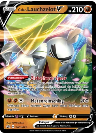 Galar-Lauchzelot V SWSH043 — Schwert & Schild Promos