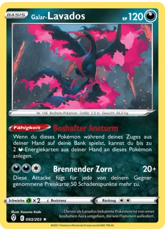Galar-Lavados #93/203 — Drachenwandel