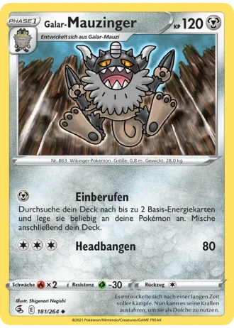 Galar-Mauzinger #181/264 — Fusionsangriff