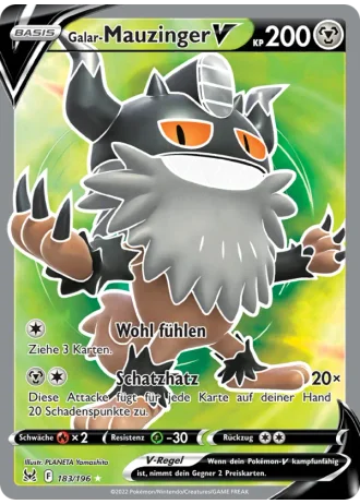 Galar-Mauzinger V #183/196 — Verlorener Ursprung