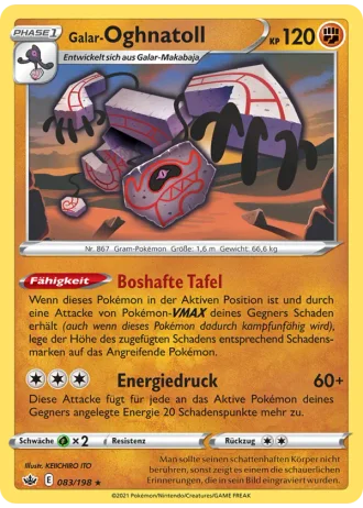 Galar-Oghnatoll #83/198 — Schaurige Herrschaft