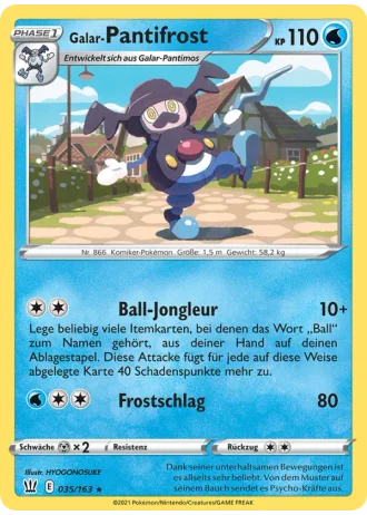 Galar-Pantifrost #35/163 — Kampfstile