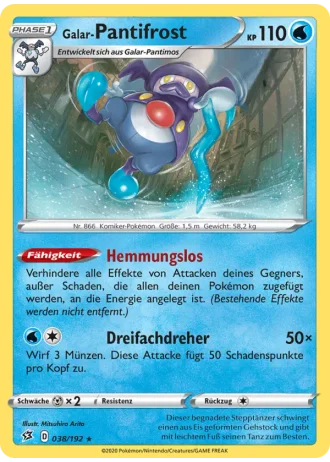 Galar-Pantifrost #38/192 — Clash der Rebellen