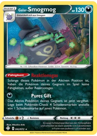 Galar-Smogmog #42/72 — Glänzendes Schicksal