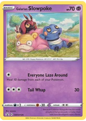Galarian Slowpoke #SWSH126 — Sword & Shield Promos