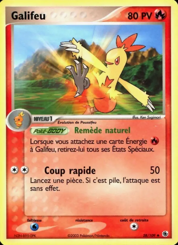 Galifeu #28 — EX Rubis & Saphir