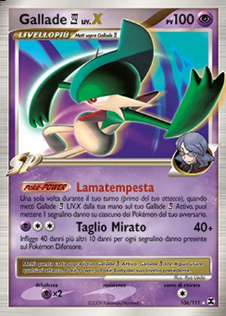 Gallade 4 LIV.X #106/111 — L'Ascesa dei Rivali