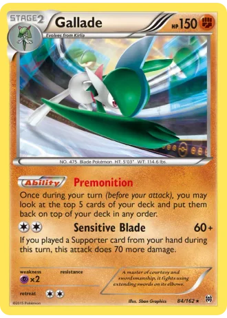 Gallade #84/162 — BREAKthrough
