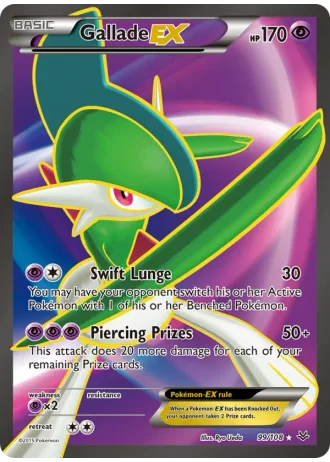 Gallade EX #99 — Roaring Skies