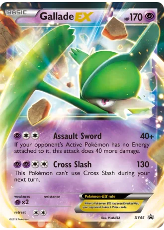 Gallade EX XY45 — XY Promos