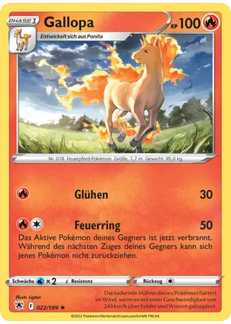 Gallopa #022/189 — Astralglanz