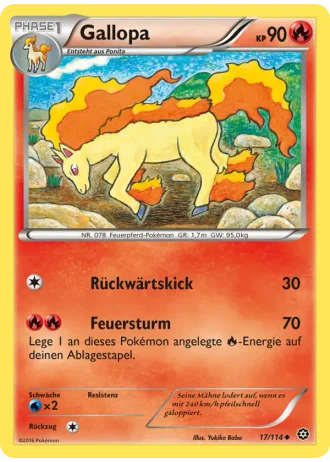 Gallopa #17/114 — Dampfkessel