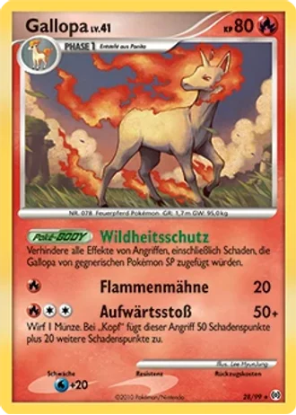 Gallopa #28/99 — Arceus