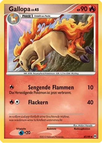 Gallopa #47/99 — Arceus