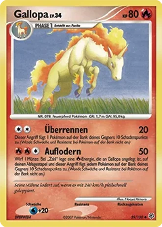Gallopa #59/130 — Diamant & Perl