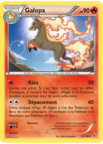 Galopa #15/106 — Étincelles