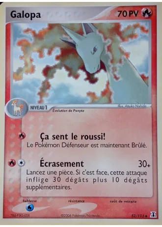 Galopa #52/113 — EX Espèces Delta