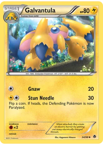 Galvantula #34/98 — Emerging Powers