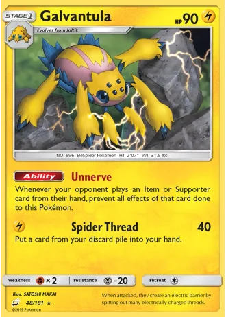 Galvantula #48/181 — Team Up
