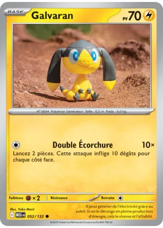 Galvaran #052/132 — Méga-Évolution