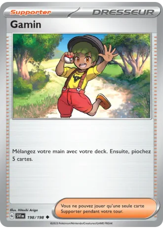 Gamin #198/198 — Écarlate et Violet