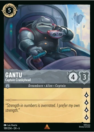 Gantu - Captain Crankyhead #189/204 — Azurite Sea