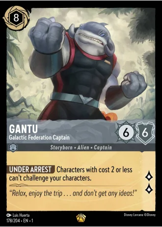 Gantu - Galactic Federation Captain #178/204 — The First Chapter