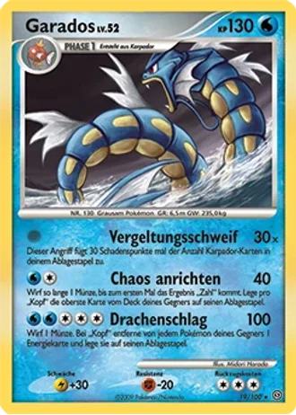 Garados #19/100 — Sturmtief