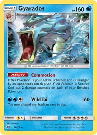 Garados #20/70 — Majestät Der Drachen