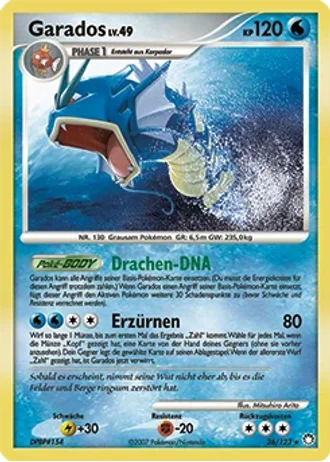 Garados #26/123 — Geheimnisvolle Schätze