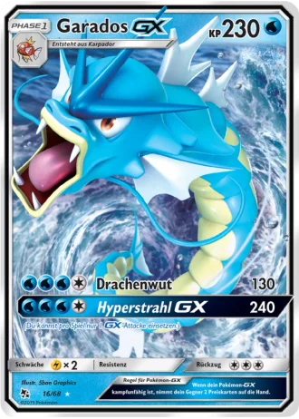 Garados GX #16/68 — Verborgenes Schicksal