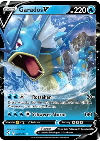 Garados V #28/203 — Drachenwandel